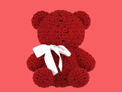 bear teddy 3D model