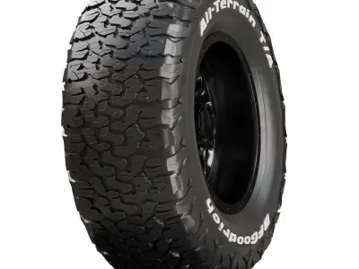 BFGoodrich All Terrain TA KO2 Tire 3d model 3D model