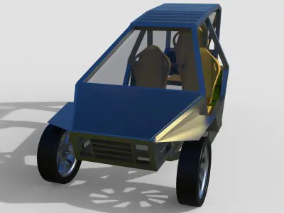 Reverse Trike 3D model