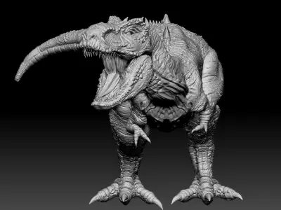 Tyrannosaurus Rex High Quality 3D model 3D model