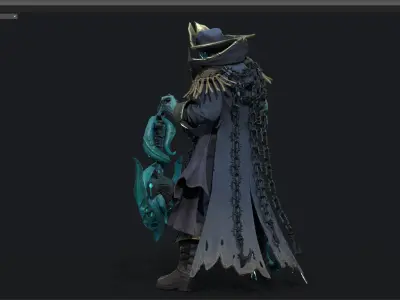 Captain Pirate 3D model