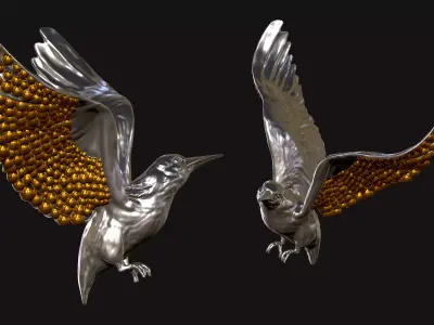  jewelry bird Free 3D print model