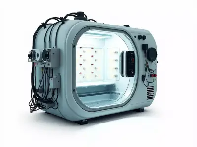 Industrial Light Chamber Model Pack Low-poly 3D model