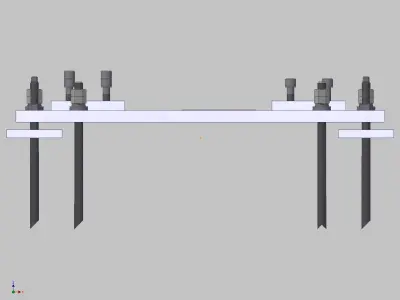 26385-ROBOT BASE ZX165U-H100 3D model