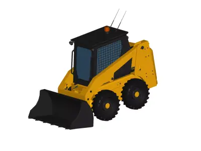   Loader 3D model from CGTrader