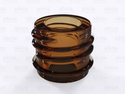 Glass finish - GME 30 12 - 16 mm - GL 16 3D model