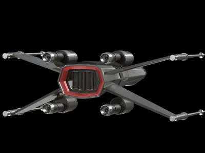 space ship 3D model order