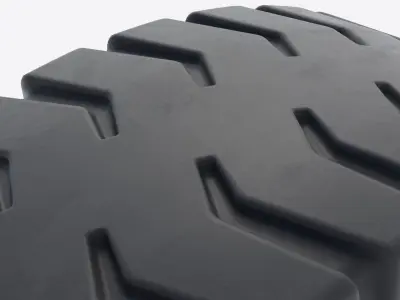 Large Tire 3D model