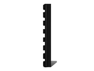 Trilho Picatinny 7 Keymod Rail 3D model