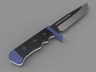 Hand Knife 3D model
