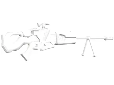 Alien Rifle 3D model
