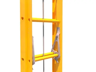 escalera ladder 3D model