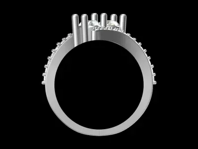 Wedding Ring  3D print model 85