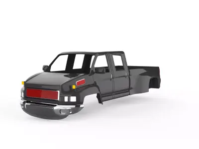 2003 - 2009 GMC Topkick 3D print model