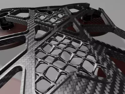 DRONE CHASSIS 3D model