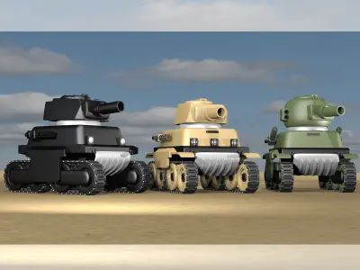 Super Tank 3D model