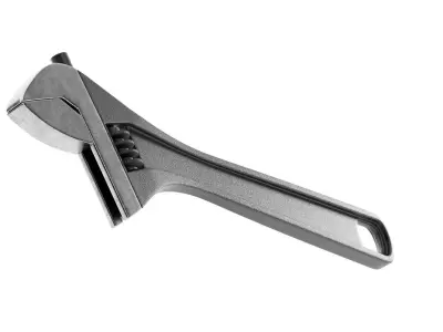 Adjustable Wrench 3D model 3