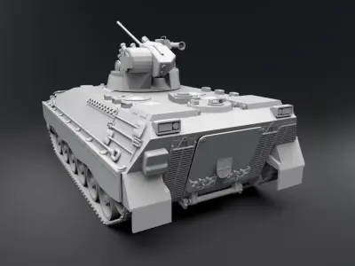 Marder IFV Scale model 3D print model