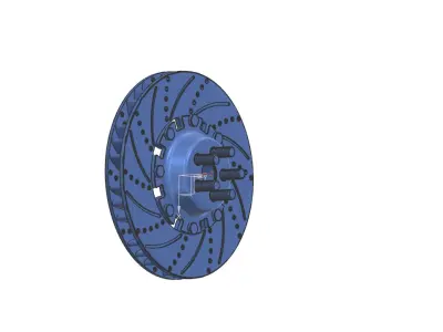ROTOR DISC BRAKE 3D model