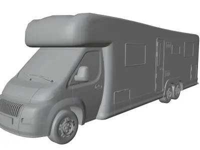 Cheyenne camper 3D model