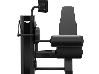Biostrength Leg Curl 3D model