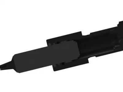 Single Acting Cylinder 3D model