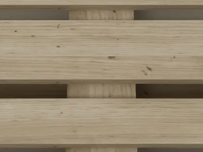 Europallet wooden pallet Low-poly 3D model purchase