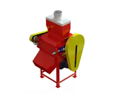 WG 4012 - grain flaker  3D model