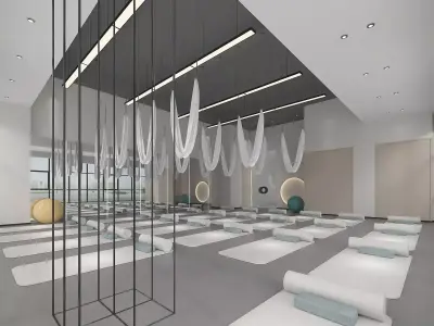 Yoga Studio 3D model get