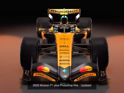 2026 Season F1 Grid Line Up - All 11 Racing team cars 3D Model Pack