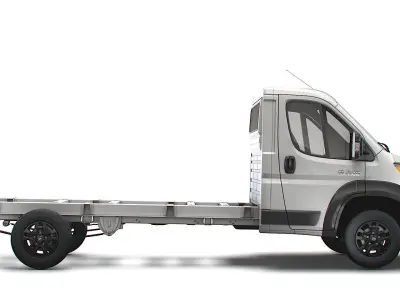 RAM Promaster Chassis Truck Single Cab 4035 WB 2023 3D model