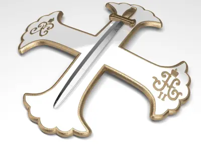 The order of the Semenovsky regiment Free 3D model