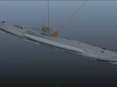 U552 Uborte 3D model