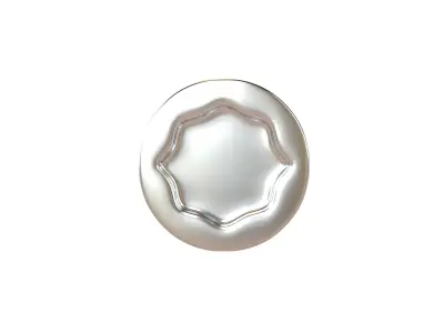Screw v11 002 Low-poly 3D model