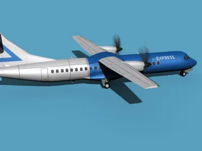 ATR  ATR-72-600 Air Express 3D model