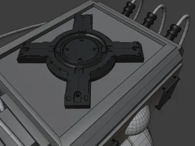Robot BB-009 Free 3D model