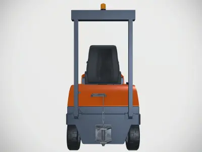 Toe Machine  3D model