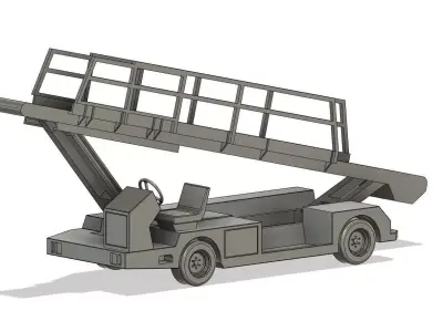 Aircraft diorama set  3D print model
