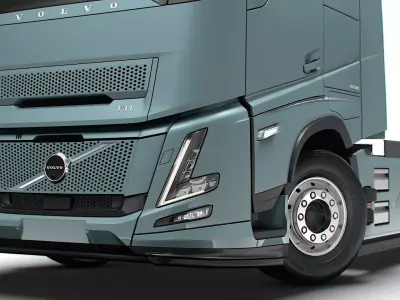 Volvo FH Aero Electric 4x2 Tractor 2026 3D model