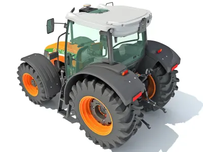 Stara Tractor 3D model