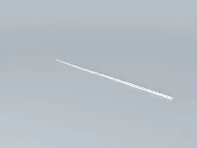 Aluminium profile Free 3D model
