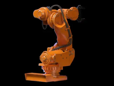 ABB IRB 7600 industrial Robot  purchase 3D model