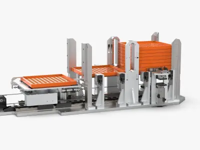 Tray Plate Loading Module 3D model