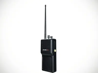 Portable Walkie Talkie Low-poly 3D model