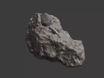 Small Rock01 Free low-poly 3D model
