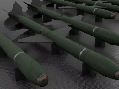 Missile for Food  3D model