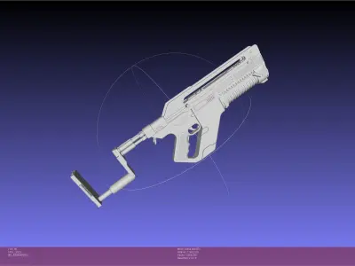 Alien Romulus Pulse Rifle 3D model