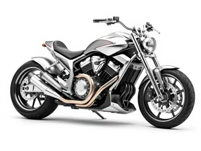 HighDetail Motorcycle Model Pack Low-poly 3D model