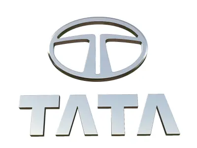 Tata Logo 3D model by 3dlogoman