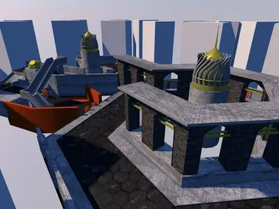 Elmamalek game map 3D model